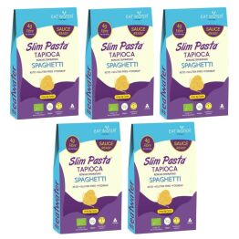 5 x Makaron z Tapioki i Konjac Spaghetti Bezglutenowy Bio 200 g - SLIM PASTA