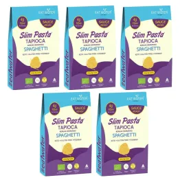 5 x Makaron z Tapioki i Konjac Spaghetti Bezglutenowy Bio 200 g - SLIM PASTA