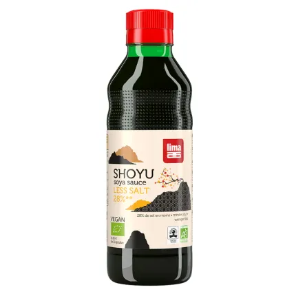 Sos Shoyu Mniej Soli Bio 250 Ml- Lima - Wyprzedaż