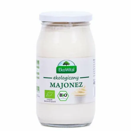 Majonez Bio 400 g - Ekowital - Przecena Krótka Data Minimalnej Trwałości