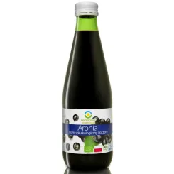 Sok z Aronii Tłoczony Bio 300 ml - Bio Food