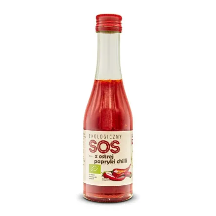 Ekologiczny Sos Z Ostrej Papryki Chili 220g Dary Natury