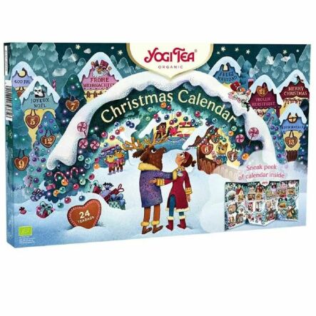 Kalendarz Adwentowy Herbatki i Herbaty Bio 24 Torebki - Yogi Tea