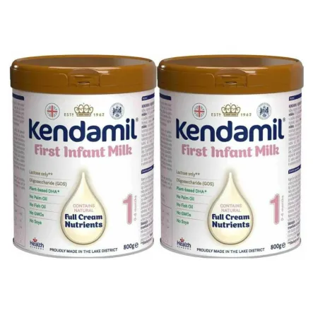 2 x Mleko Początkowe 1 DHA+ 800 g - Kendamil