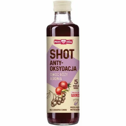 SHOT Antyoksydacja 250 ml  - Polska Róża (data: 30.05.2025)