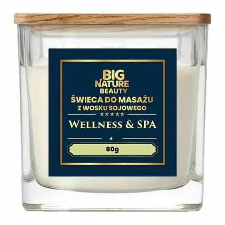 Świeca Sojowa do Masażu WELLNESS & SPA 80 g - Big Nature