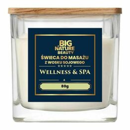 Świeca Sojowa do Masażu WELLNESS & SPA 80 g - Big Nature