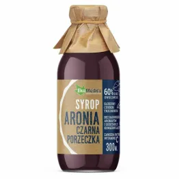 Syrop Aronia, Czarna Porzeczka 300 ml - Ekamedica