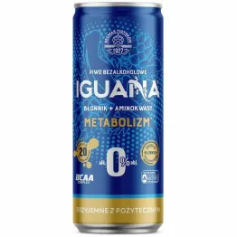 Pyszne! Piwo Bezalkoholowe 0% Metabolizm Puszka 330 ml - Iguana