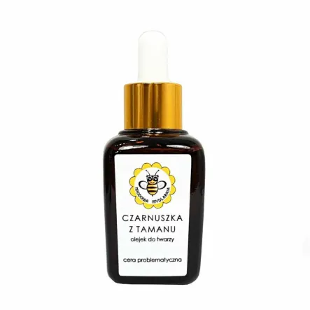 Olejek do Twarzy Czarnuszka z Tamanu 30 ml - Miodowa Mydlarnia