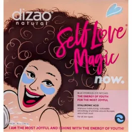 Niebieskie Płatki Hydrożelowe Pod Oczy Nawilżanie, Wygładzanie 1 Zestaw (2 Płatki) - Dizao Natural