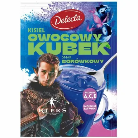 Kisiel Owocowy Kubek Smak Borówkowy 30 g - Delecta (data: 31.03.2026)