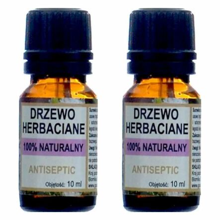 2 x Naturalny Olejek z Drzewa Herbacianego 10 ml - Biomika