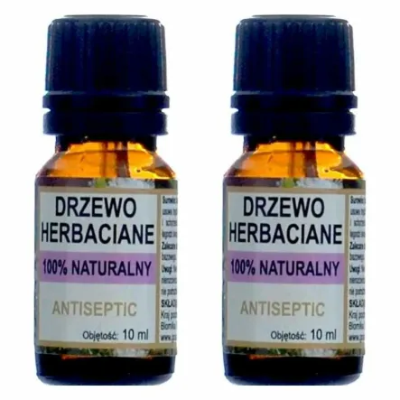 2 x Naturalny Olejek z Drzewa Herbacianego 10 ml - Biomika