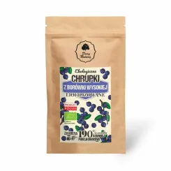 Liofilizowane Chrupki z Borówki Wysokiej Eko 30 g Dary Natury