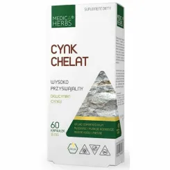 Cynk Chelat 60 Kapsułek - Medica Herbs