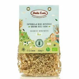 Makaron z Ryżu Brązowego Farma Bezglutenowy Bio 250 g - Dalla Costa