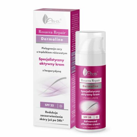 Rosacea Repair Dermaline Krem na Dzień SPF 25 50 ml - AVA