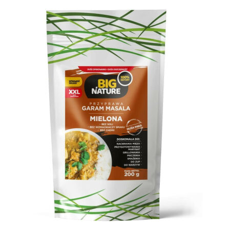 Przyprawa Mielona Garam Masala Bez Soli 200 g - Big Nature