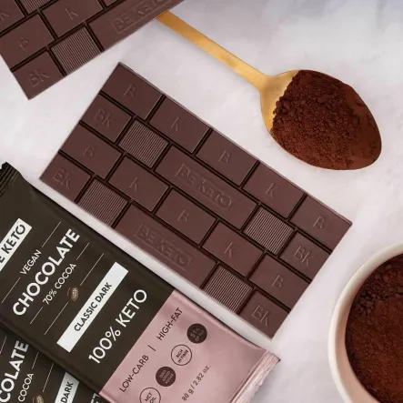 Complément Alimentaire BeKeto Keto Izolat Białka Z MCT - Chocolat Naturel - 300g