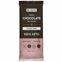 Keto Czekolada Ciemna Klasyczna + MCT 80 g - Beketo