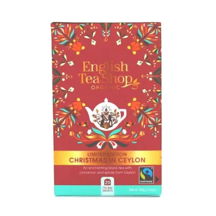 Herbata Christmas in Ceylon Bio 40 g (20 Sztuk) - English Tea Shop