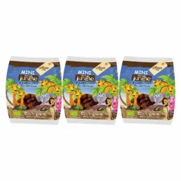 3 x Ciasteczka z Czekoladą Mini Jungle Bio 100 g - Ania