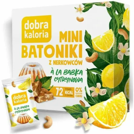 Mini Batoniki a la Babka Cytrynowa 102 g ( 6x 17 g) - Dobra Kaloria