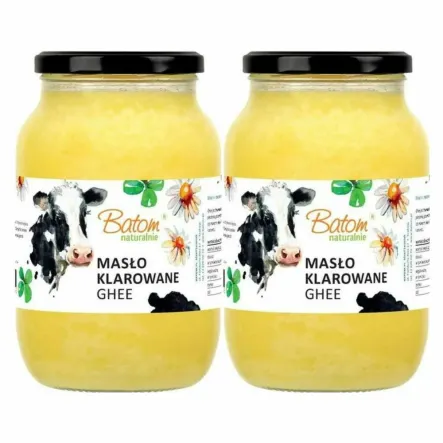2 x Masło Klarowane Ghee 1 l - BATOM