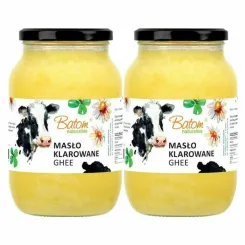 2 x Masło Klarowane Ghee 1 l - BATOM