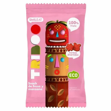 Przekąska Owocowa Jabłko Truskawka BIO 25 g - SMILEAT