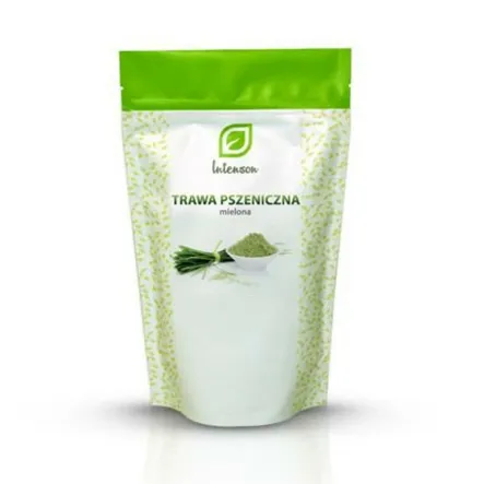 Młoda Pszenica Trawa Pszeniczna w Proszku 250g Intenson