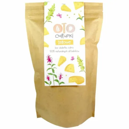 OTO Chrupki Serowe Bez Dodatku Cukru 80 g - Otolandia