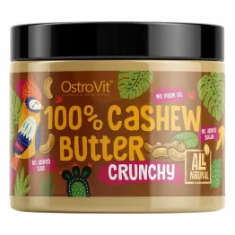 Masło Orzechowe z Nerkowców Cashew Butter 500 g Crunchy - OstroVit
