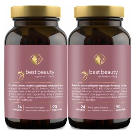 2 x My Best Beauty 90 Kapsułek - MyBestPharm