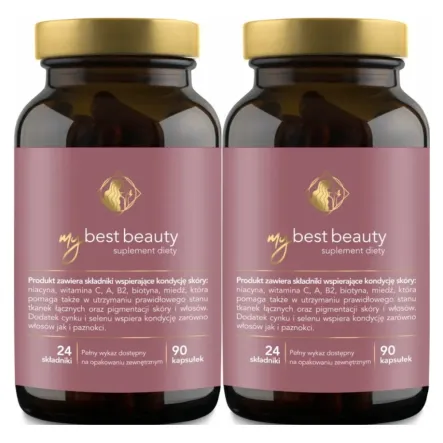 2 x My Best Beauty 90 Kapsułek - MyBestPharm