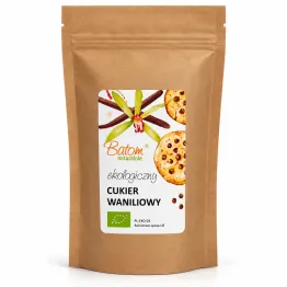 Cukier Waniliowy z Prawdziwą Wanilią BIO 500 g - Batom