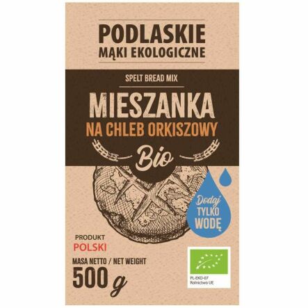 Mieszanka Na Chleb Orkiszowy BIO 500 g - Biolife