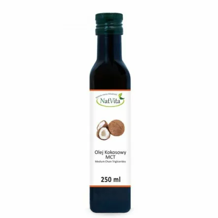 Olej MCT Kokosowy 250 ml - Natvita
