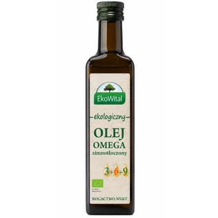 Olej Omega 3-6-9 Zimnotłoczony Bio 750 ml - EkoWital