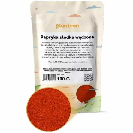 Papryka Słodka Wędzona 100 g - Planteon
