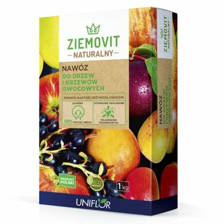 Nawóz do Drzew i Krzewów Owocowych 1 kg - ZIEMOVIT NATURALNY