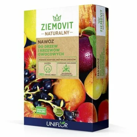 Nawóz do Drzew i Krzewów Owocowych 1 kg - ZIEMOVIT NATURALNY