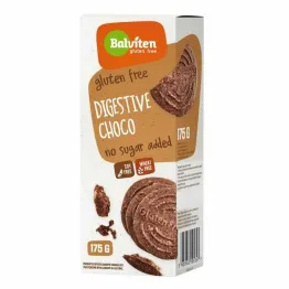 Herbatniki Digestive Choco Bez Dodatku Cukru Bezglutenowe 175 g - Balviten