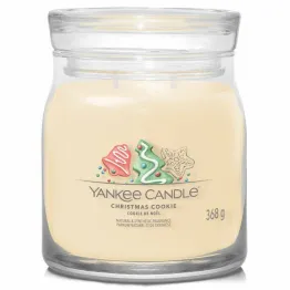 Świeca Średnia CHRISTMAS COOKIE - Wosk Sojowy 368 g - YANKEE CANDLE