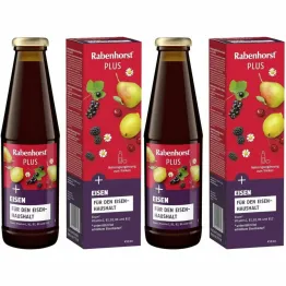 Zestaw 2 x Napój Owocowo-Ziołowy z Żelazem i Witaminami 450 ml (poprzednia nazwa Bogactwo Żelaza Plus Witaminy) - Rabenhorst