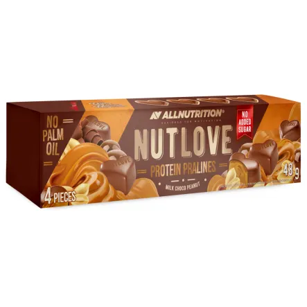 Nutlove Pralinki Proteinowe Milk Chocolate Bez Cukru 48 g Allnutrition