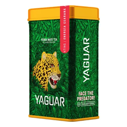 Yerbera Puszka z Yaguar Energia Guarana 0,5 kg Venusti