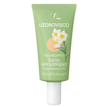 Krem do Twarzy Bezolejowy Nawadniający na Promienną Cerę 50 ml - Uzdrovisco