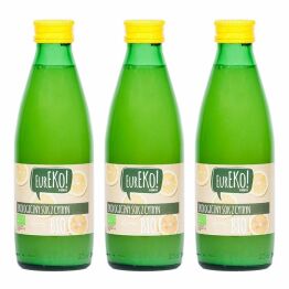 Zestaw 3 x Sok z Cytryn Bio - 250 ml Eureko